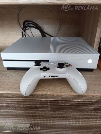 Spēļu konsole Xbox One S, 1TB Perfektā stāvoklī. - MM.LV
