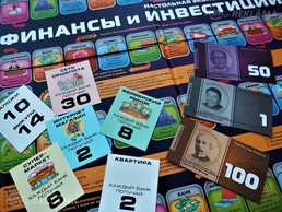 Настольная игра Финансы и Инвестиции для детей - MM.LV