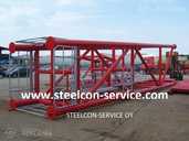 frame steel halls,welded steel construction, containers - MM.LV - 1