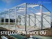 frame steel halls,welded steel construction, containers - MM.LV - 3
