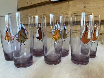 Stikla glāzes Tautumeita - MM.LV