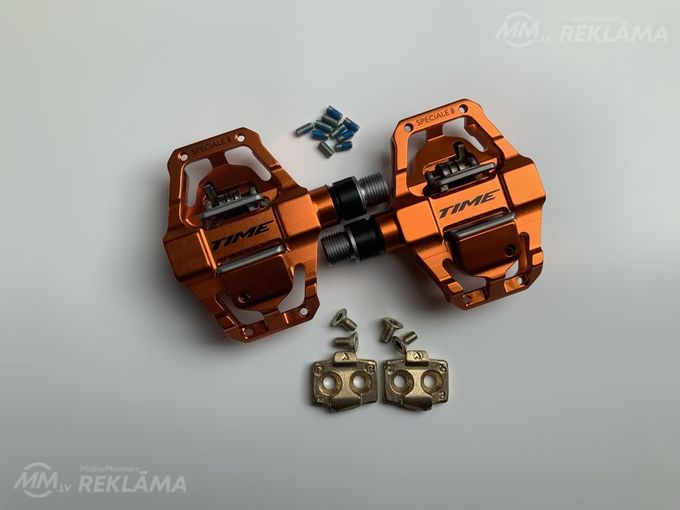 Time Speciale 8 MTB Pedals - enduro orange - MM.LV