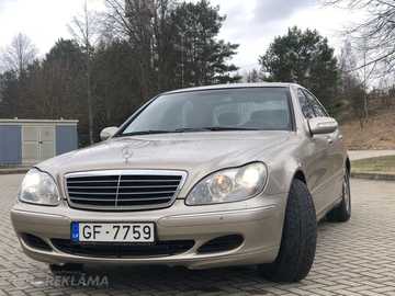 Mercedes-Benz S320, 2003/Июль, 440 км, 3.2 л.. Mercedes-Benz S320, 2003/Июль, 440 км, 3.2 л.. - MM.LV