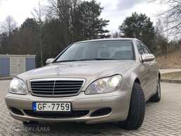 Mercedes-Benz S320, 2003/July, 440 km, 3.2 l.. Mercedes-Benz S320, 2003/July, 440 km, 3.2 l.. - MM.LV