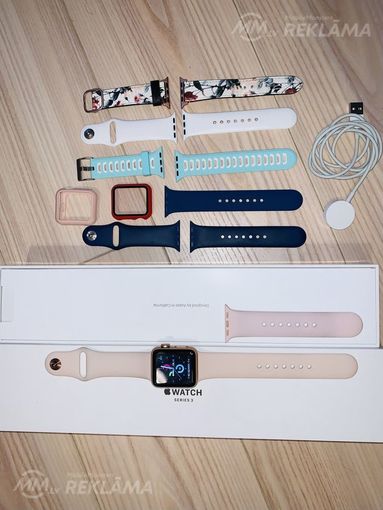 Smart pulksteņi, Apple, Apple Watch Series 3 38mm Gold, Perfektā stāvo - MM.LV