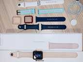 Smart watches, Apple, Apple Watch Series 3 38mm Gold, Perfect conditio - MM.LV