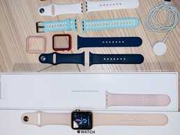 Умные часы, Apple, Apple Watch Series 3 38mm Gold, Идеальное состояние Умные часы, Apple, Apple Watch Series 3 38mm Gold, Идеальное состояние - MM.LV