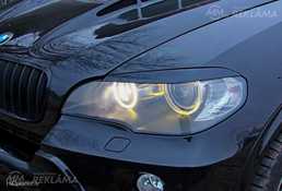 BMW X5 E70 - Накладки (ресницы) на фары BMW X5 E70 - Накладки (ресницы) на фары - MM.LV