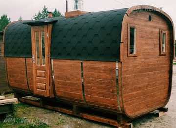 Mobile sauna Mobile sauna - MM.LV