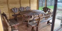 Oak outdoor furniture. Oak outdoor furniture. - MM.LV