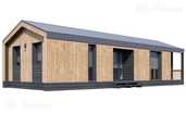 For sale Prefabricated winter house 56 sq.m. for 2 bedrooms - MM.LV - 3