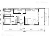 For sale Prefabricated winter house 56 sq.m. for 2 bedrooms - MM.LV - 5