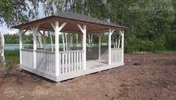 Garden Gazebo 20m2 Garden Gazebo 20m2 - MM.LV