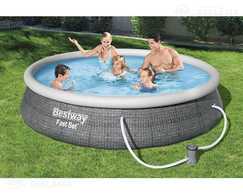 Bestway Fast set 396cm ar sūkni. Bestway Fast set 396cm ar sūkni. - MM.LV