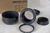 Продам Обьектив Nikon AF Nikkor 85mm 1:1.8D - MM.LV - 8