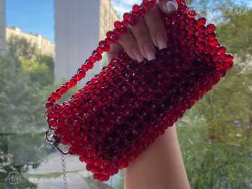 Сумочка клатч из хрустальных бусинок Сумочка клатч из хрустальных бусинок - MM.LV