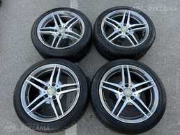 Light alloy wheels Mercedes R17, Good condition. - MM.LV - 4