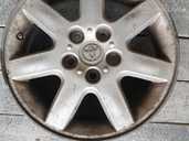 Light alloy wheels Toyota R16/6 J, Working condition. - MM.LV