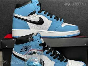 Nike Air Jordan 1 Mid University Blue Nike Air Jordan 1 Mid University Blue - MM.LV