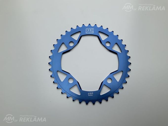 Stay strong race sprocket blue - MM.LV