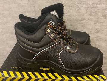 Warm boots made of high-quality working leather with an inner metal sh Warm boots made of high-quality working leather with an inner metal sh - MM.LV