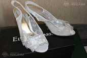 Sieviešu baltas kāzu kurpes - MM.LV