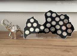 Monētu turētājs statīvs - 1 Lata (Lati) - MM.LV