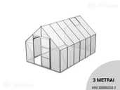 Greenhouse country standart - 3 meters - MM.LV