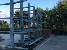 Lietoti Plaukti Cantilever racking double side Lietoti Plaukti Cantilever racking double side - MM.LV