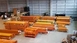 Lietoti palešu plaukti Industrial pallet rackings - MM.LV