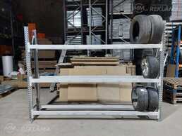 Lietoti palešu plaukti Tire racks - MM.LV