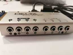 M-Audio Delta 44 Professional 4-in/4-out Audio Card & Breakout Box M-Audio Delta 44 Professional 4-in/4-out Audio Card & Breakout Box - MM.LV