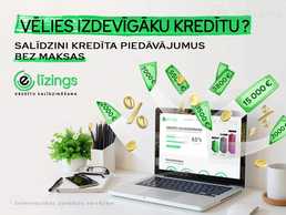 Izvēlies izdevīgāko kredītu ar Elizings - MM.LV