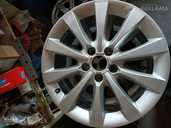 Light alloy wheels audi R17/7 J, Perfect condition. - MM.LV