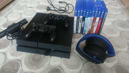 Gaming console Sony PS4, Used. Gaming console Sony PS4, Used. - MM.LV