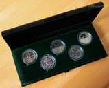 Padomju Savienības (PSRS) pašu pirmo piecu Jubilejas monētu komplekts - MM.LV
