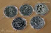 Padomju Savienības (PSRS) pašu pirmo piecu Jubilejas monētu komplekts - MM.LV - 10