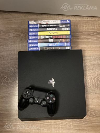 Spēļu konsole Ps4-pro cuh, Labā stāvoklī. - MM.LV