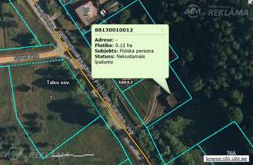 Land property in Talsi and district. Land property in Talsi and district. - MM.LV