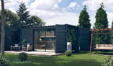 Konteinera māja 11.2m2 Konteinera māja 11.2m2 - MM.LV