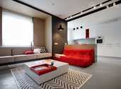 Luksusa dzīvoklis ar 1 istabu ar balkonu - MM.LV - 2