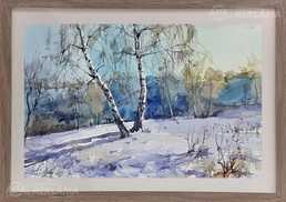 Акварельный пейзаж. - MM.LV