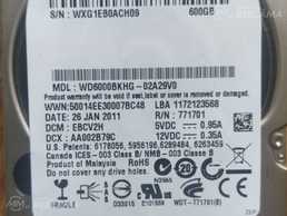 Hdd 2.5 sas 600Gb wd 10k Hdd 2.5 sas 600Gb wd 10k - MM.LV