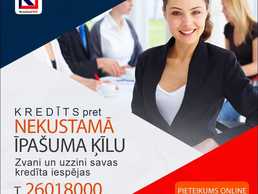 Kredīts pret nekustamā ipasuma ķīlu. Kredīts pret nekustamā ipasuma ķīlu. - MM.LV