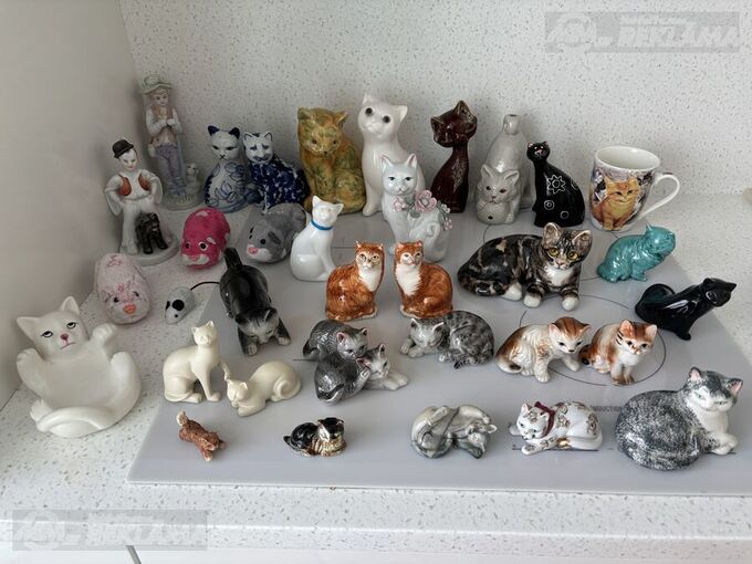 Коллек. фигурок - котов - MM.LV
