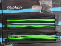 ATX24Pin CPU4+4Pin 2x GPU6+2Pin 18 awg 300 мм кабели в оплётке - MM.LV - 2