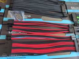 ATX24Pin CPU4+4Pin 2x GPU6+2Pin 18 awg 300 мм кабели в оплётке - MM.LV - 3