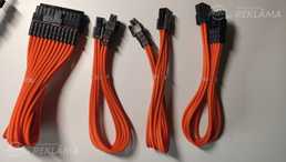 ATX24Pin CPU4+4Pin 2x GPU6+2Pin 18 awg 300 мм кабели в оплётке - MM.LV - 7