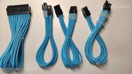 ATX24Pin CPU4+4Pin 2x GPU6+2Pin 18 awg 300 мм кабели в оплётке - MM.LV - 8