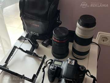 Canon 77d komplekts +objektīvi Canon 77d komplekts +objektīvi - MM.LV